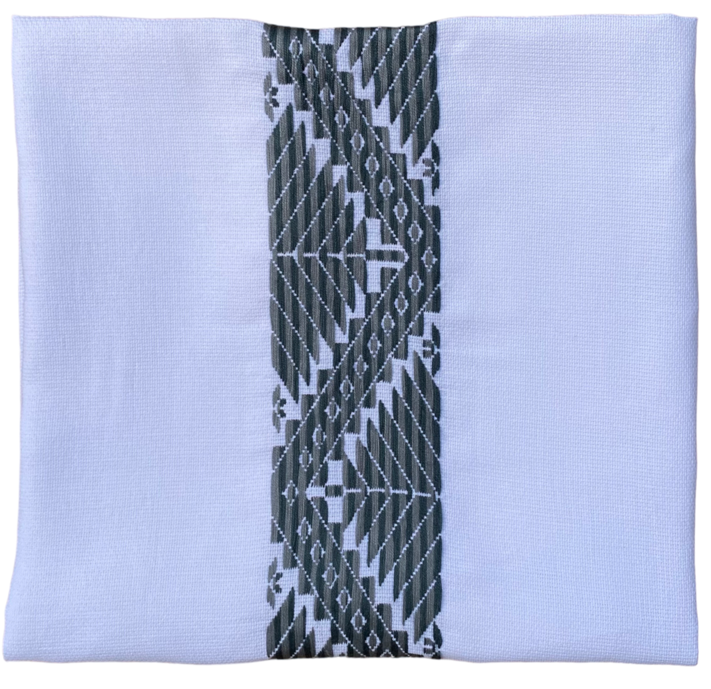 Mazahuas tablecloth, gray